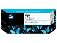 Светло-серый картридж HP №772 емкостью 300 мл для принтеров Designjet